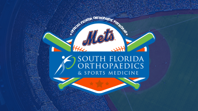 We are Now the Official Florida Orthopaedic Physicians of the New York Mets